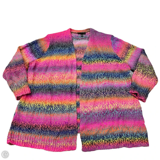 Sweater Cardigan By Lane Bryant In Multi-colored, Size: 3x