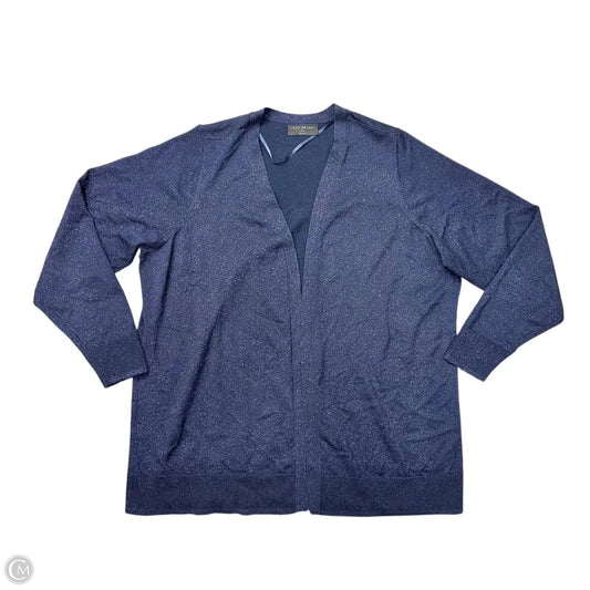 Cardigan By Lane Bryant In Navy, Size: 3x