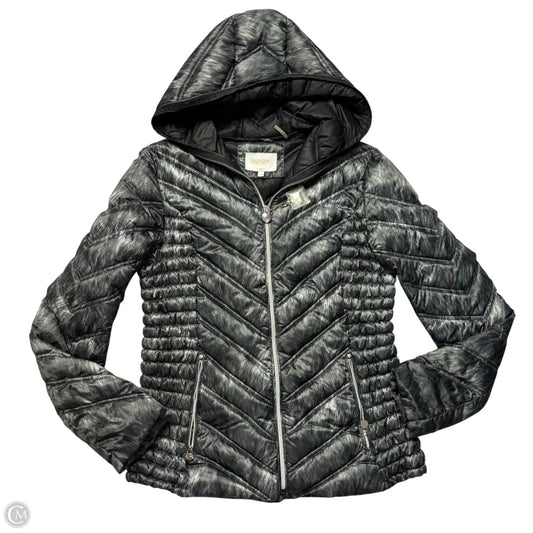 Jacket Puffer & Quilted By Laundry In Grey, Size: S