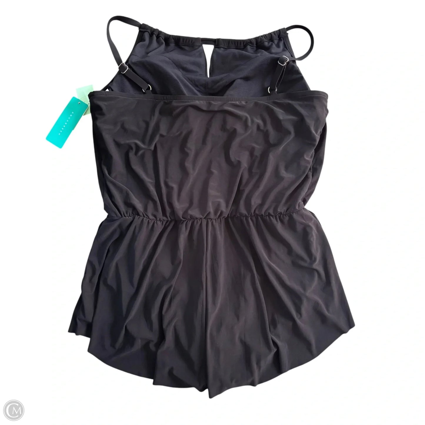 Swimsuit By Aquagreen In Black, Size: Xl