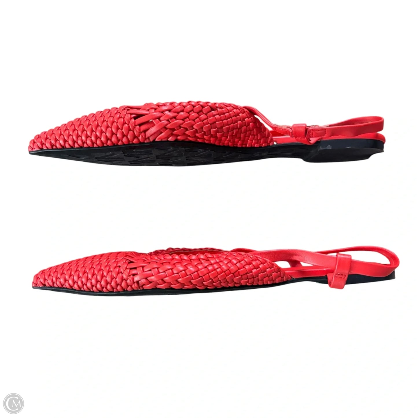 Shoes Flats By Mng In Red, Size: 11.5