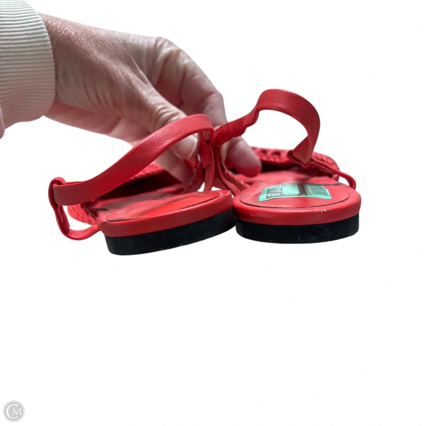 Shoes Flats By Mng In Red, Size: 11.5