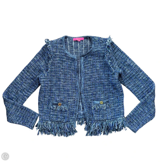 Cardigan Designer By Lilly Pulitzer In Navy, Size: S