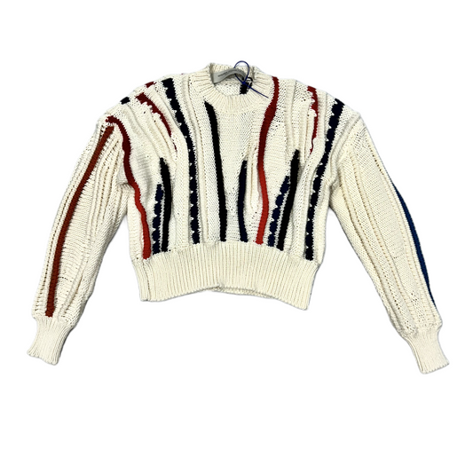 Cream Sweater Luxury Designer By Golden Goose, Size: Xs