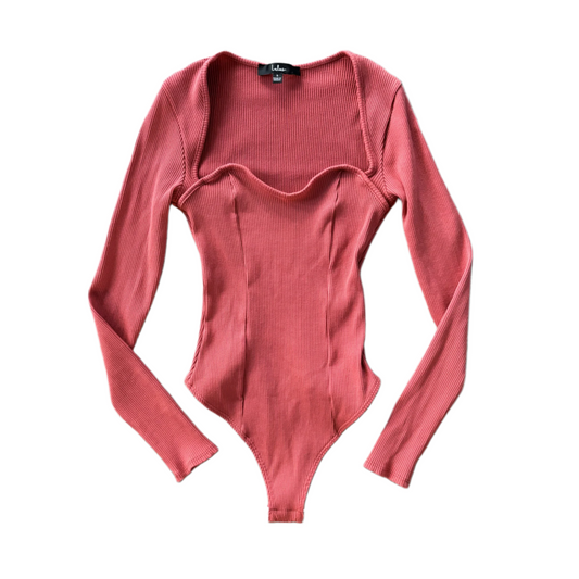 Bodysuit By Lulus In Pink, Size: S