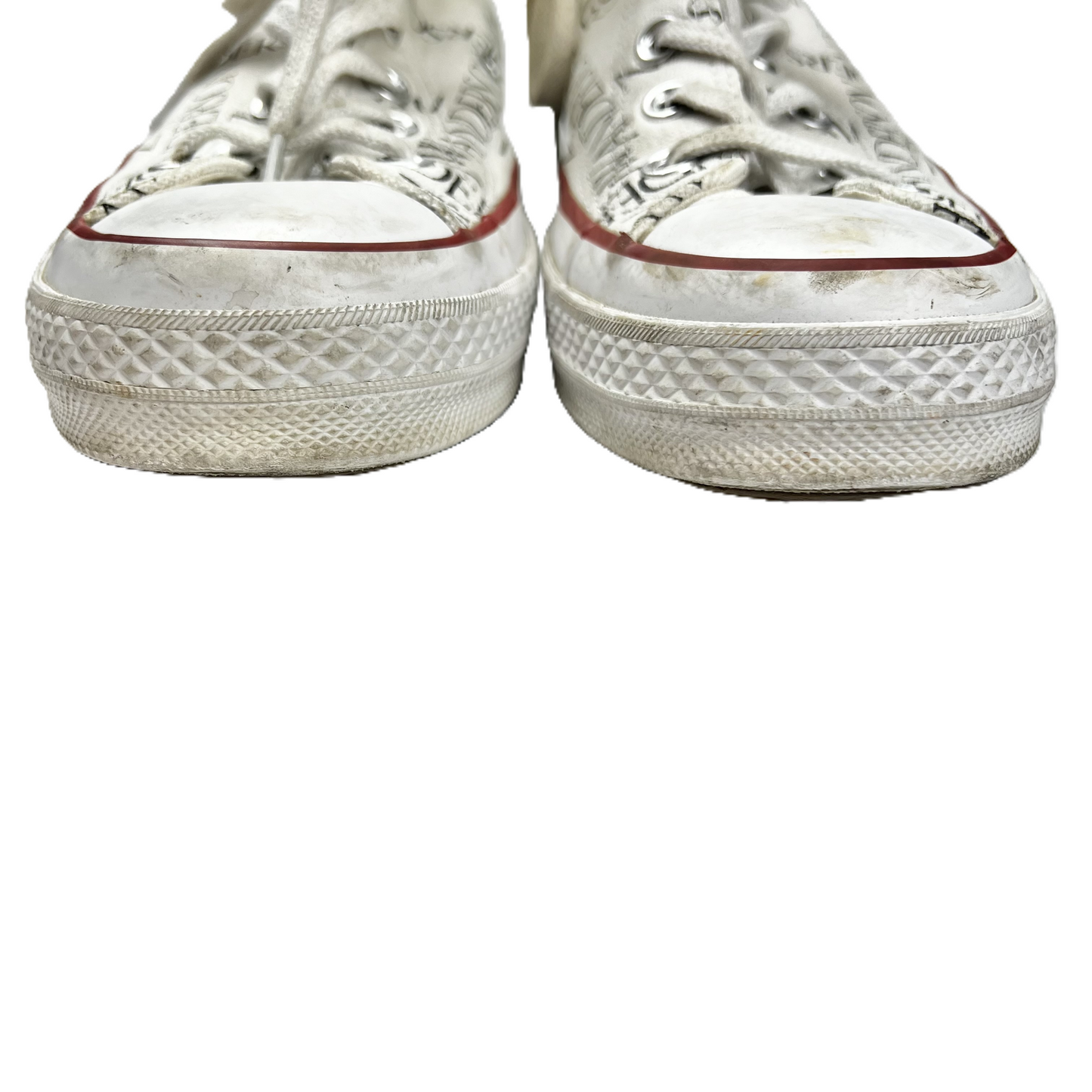 White Shoes Sneakers By Converse, Size: 8