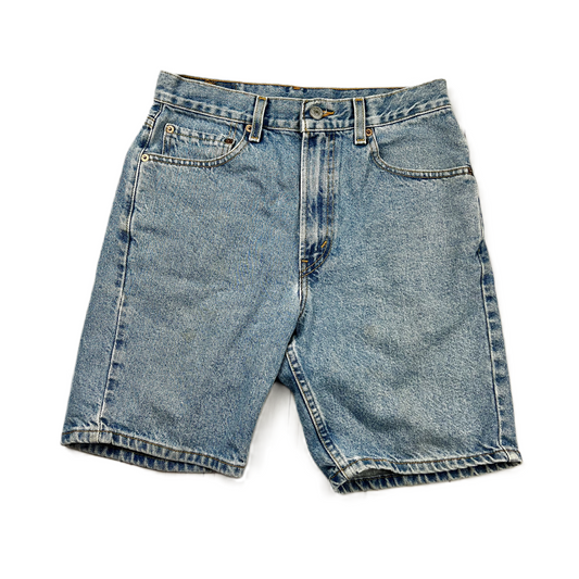 Blue Denim Shorts By Levis, Size: 10