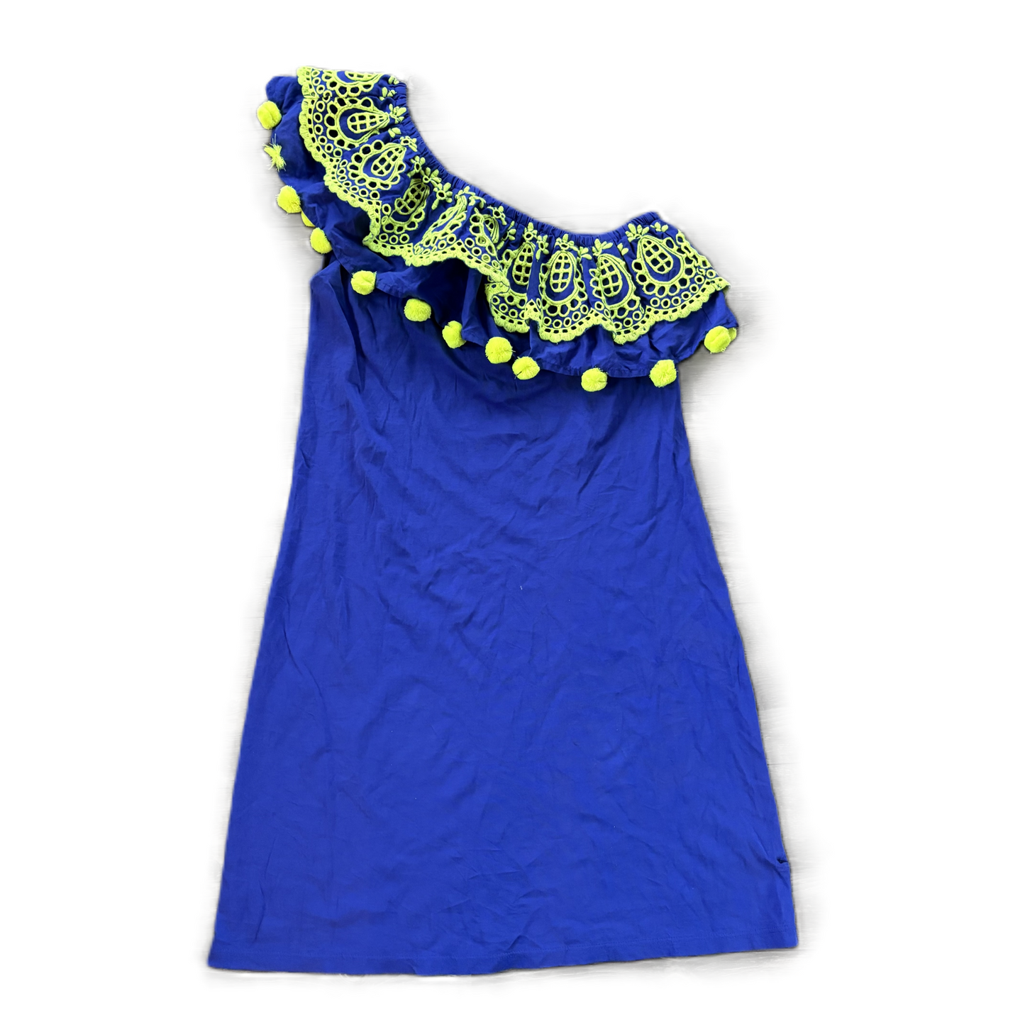 Dress Casual Short By Lilly Pulitzer In Blue & Green, Size: Xxs