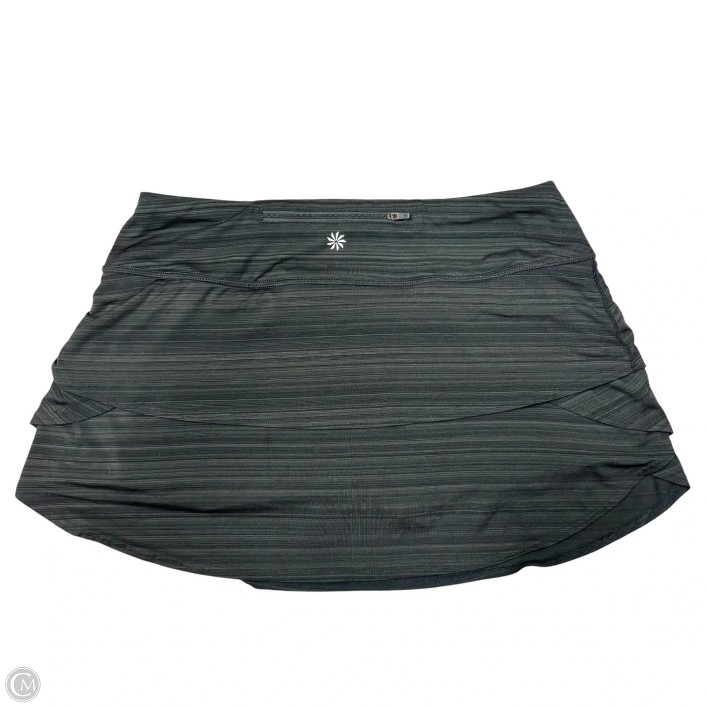 Athletic Skort By Athleta In Grey, Size: L