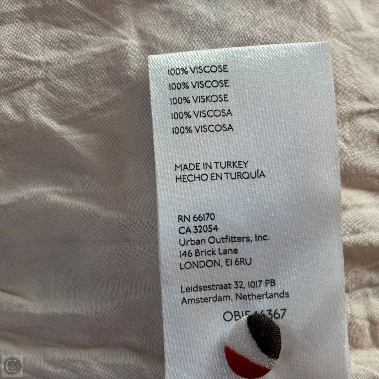 Dress Casual Maxi By Anthropologie In Brown & Red, Size: M