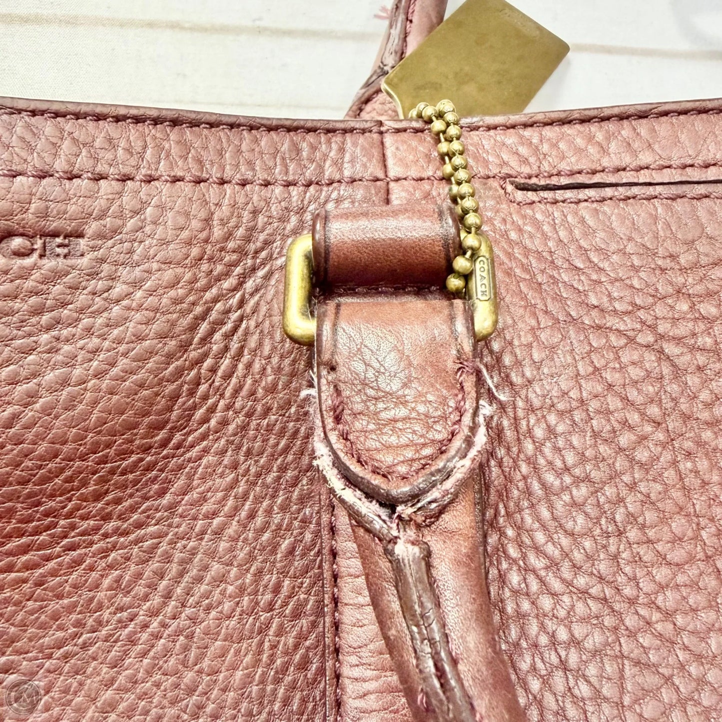 Tote Designer By Coach, Size: Large