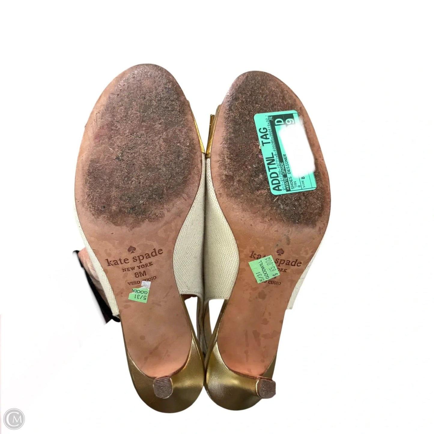 Shoes Designer By Kate Spade In Tan, Size: 8