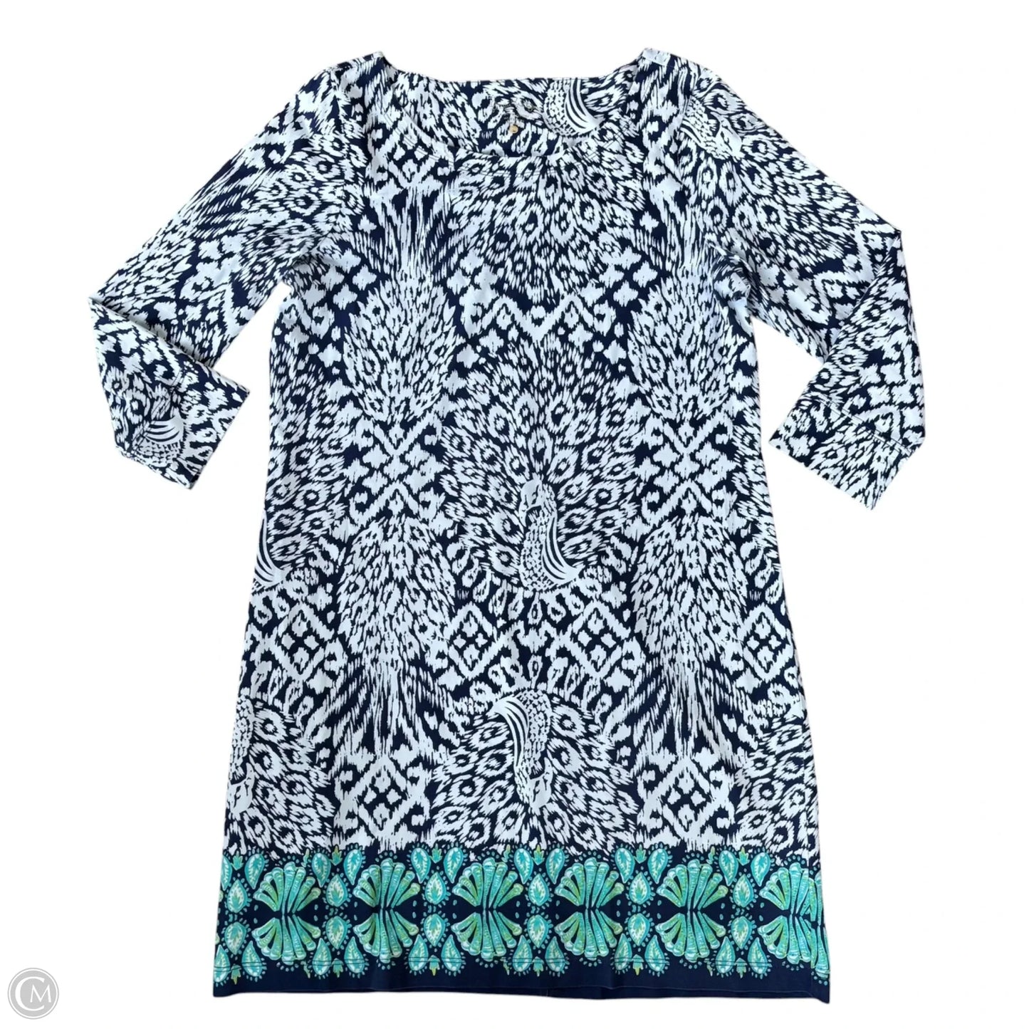 Dress Designer By Lilly Pulitzer In Blue, Size: L
