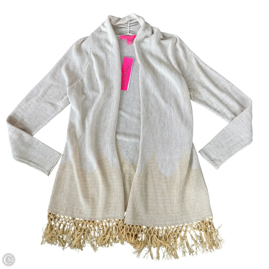 Sweater Designer By Lilly Pulitzer In Tan, Size: M