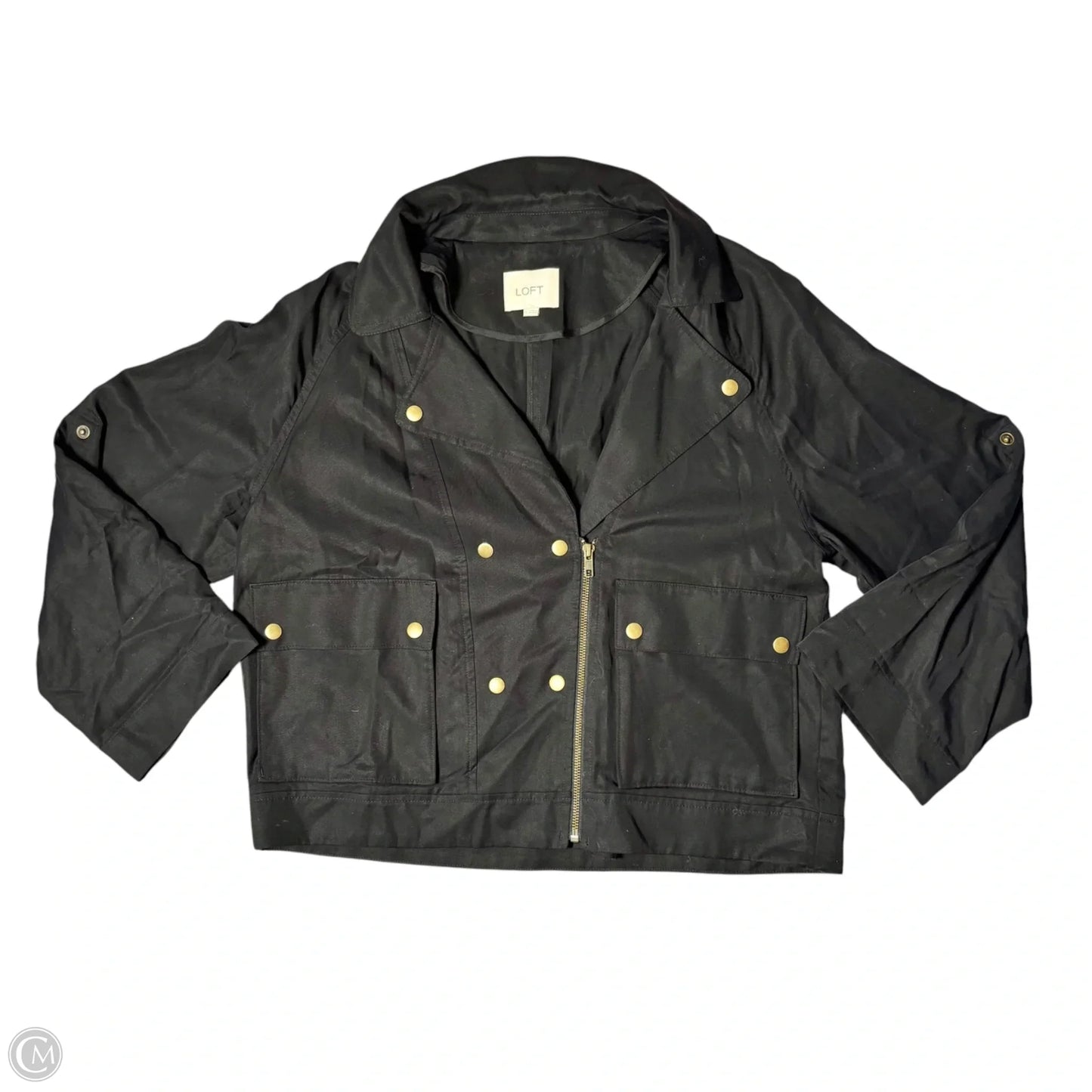 Jacket Other By Loft In Black, Size: L