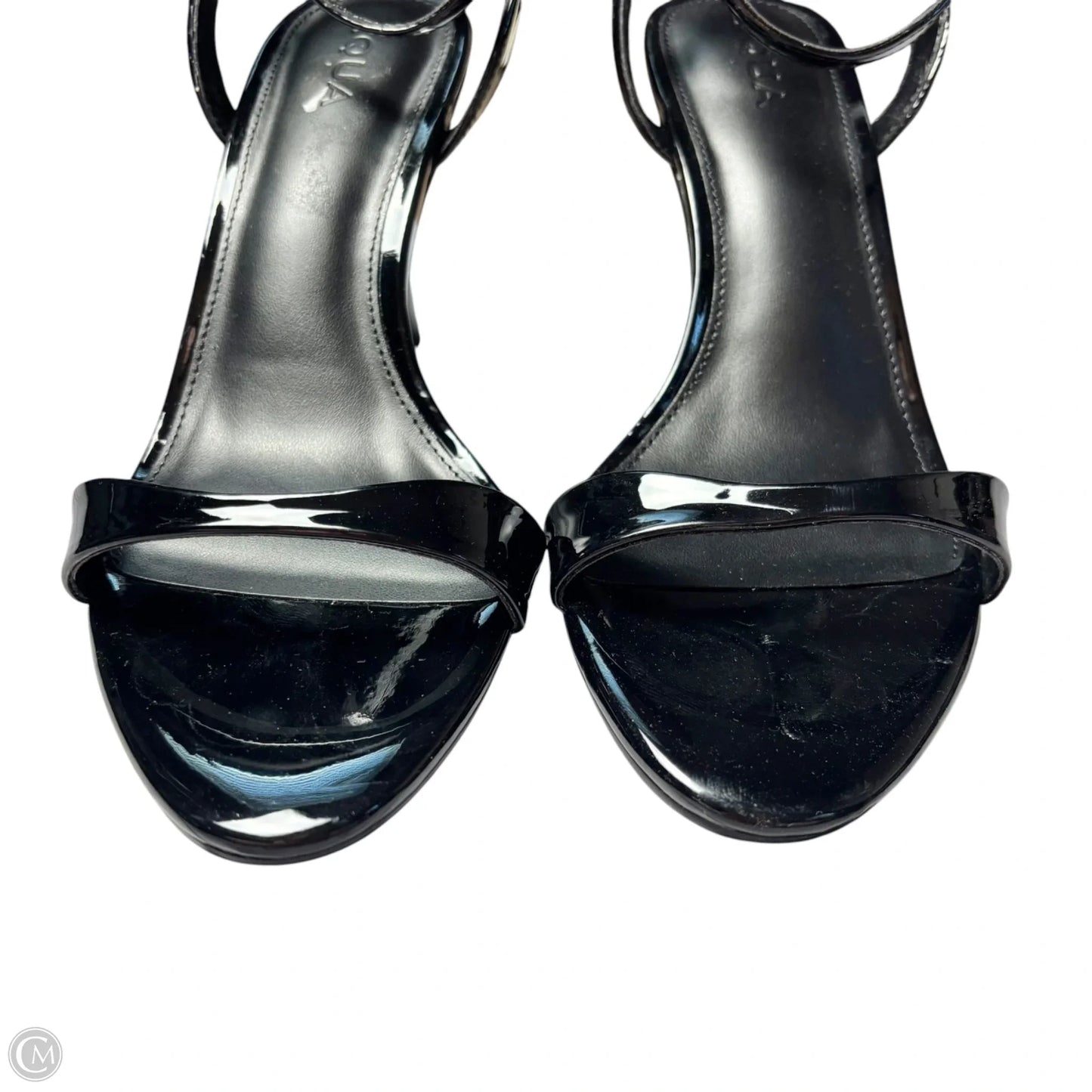 Shoes Heels Kitten By Aqua In Black, Size: 9.5