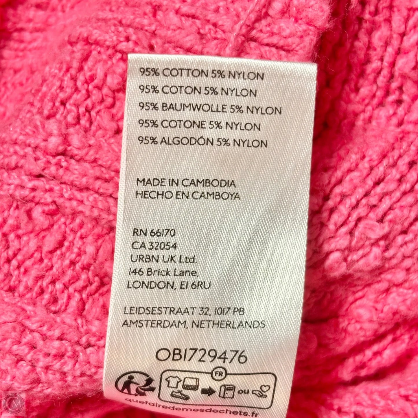 Sweater By Pilcro In Pink, Size: M