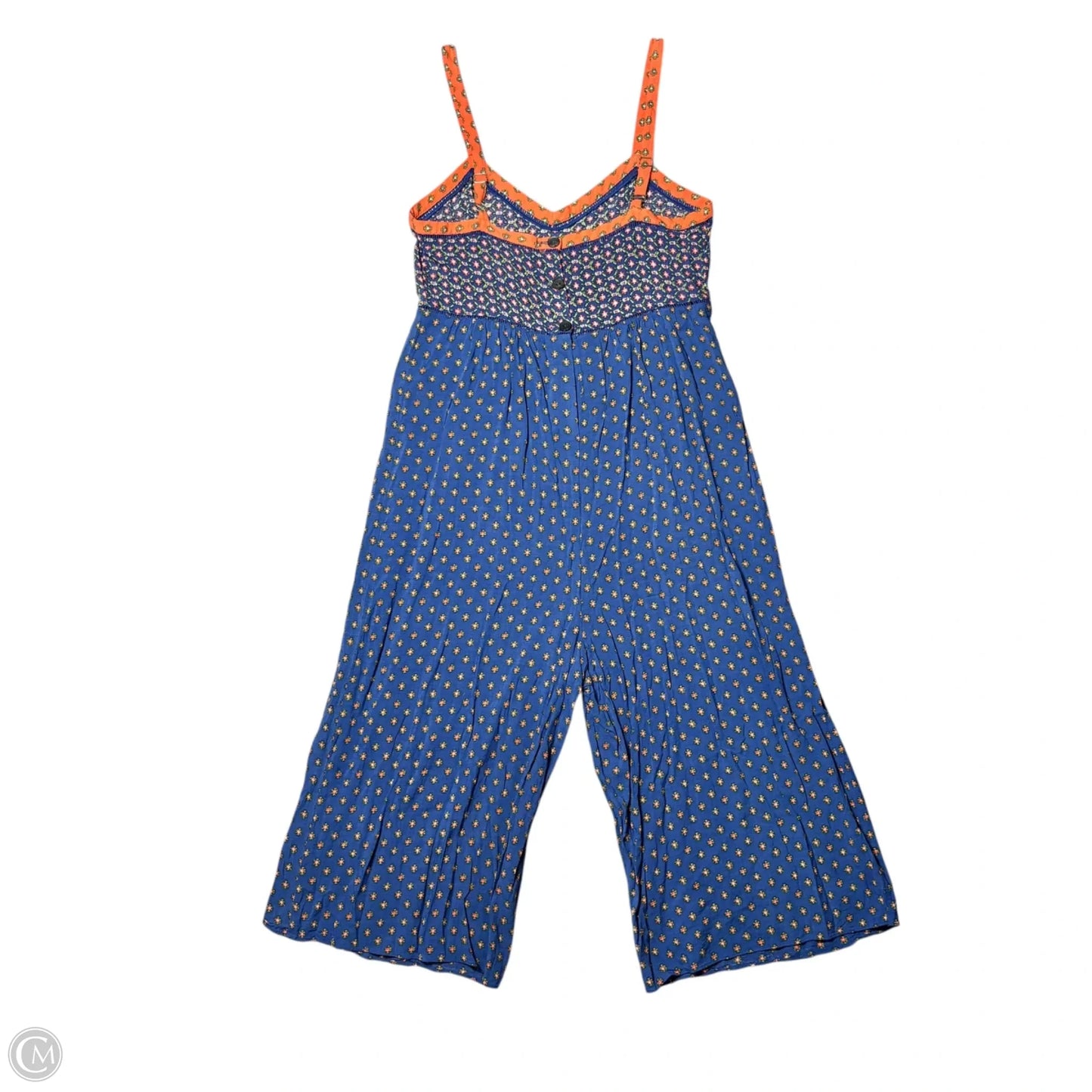 Jumpsuit By Anthropologie In Blue Denim, Size: Xs