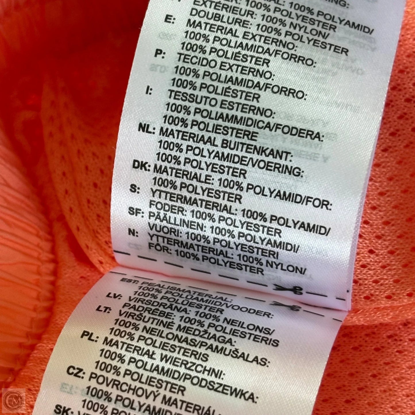 Athletic Pants By Adidas In Orange, Size: L