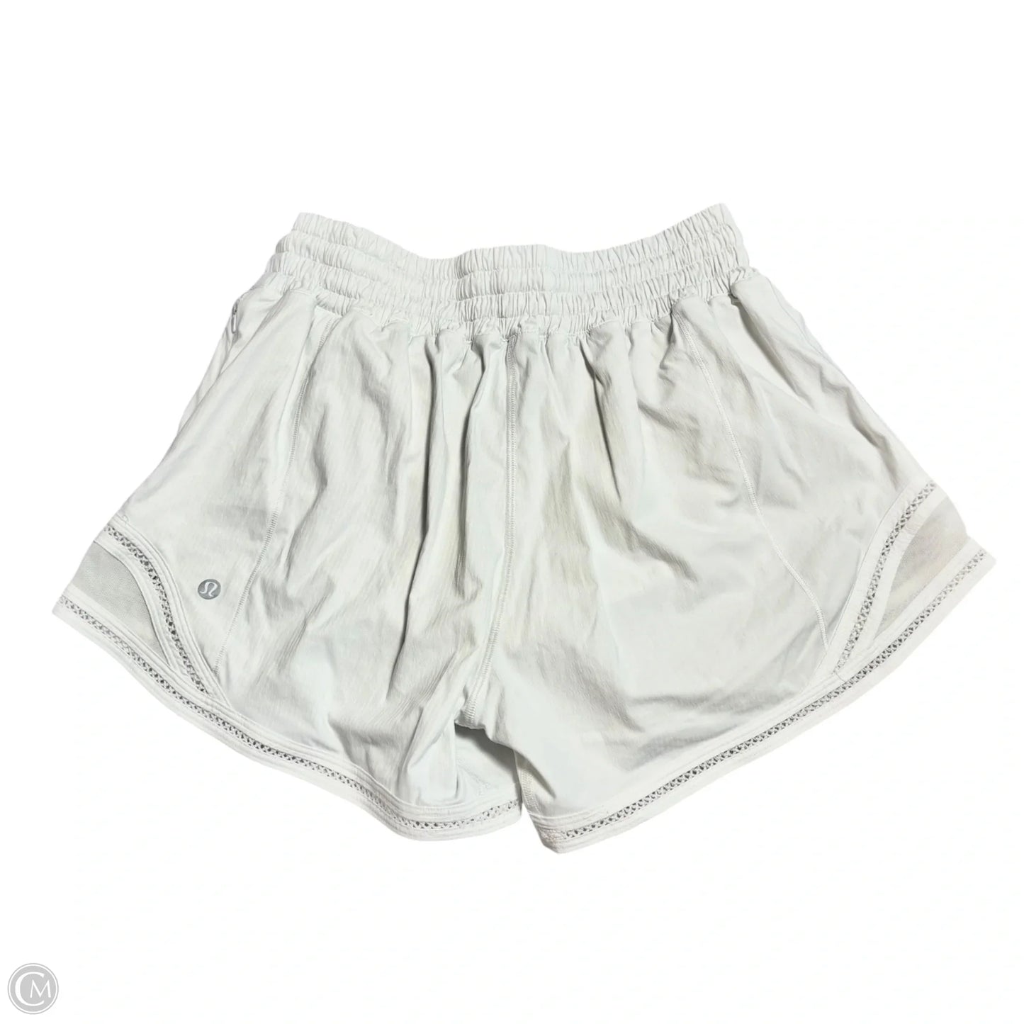 Athletic Shorts By Lululemon In White, Size: S