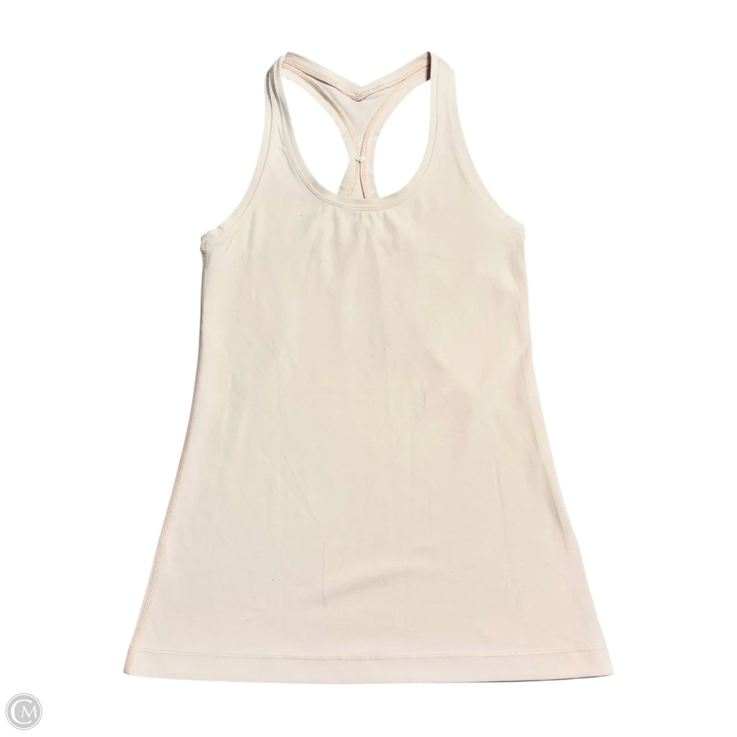 Athletic Top Short Sleeve By Lululemon In Pink, Size: S