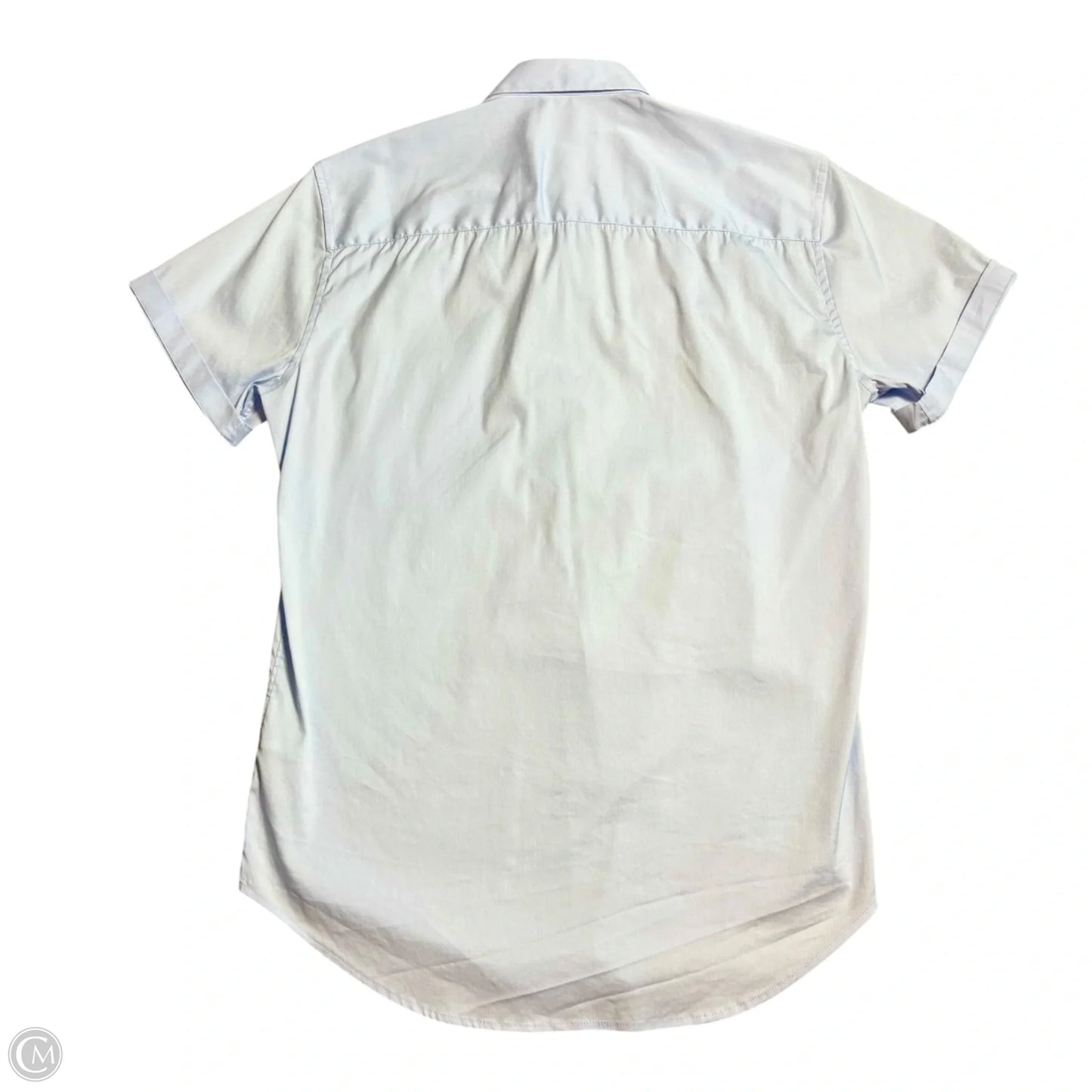 Top Short Sleeve By Theory In Blue, Size: Xs