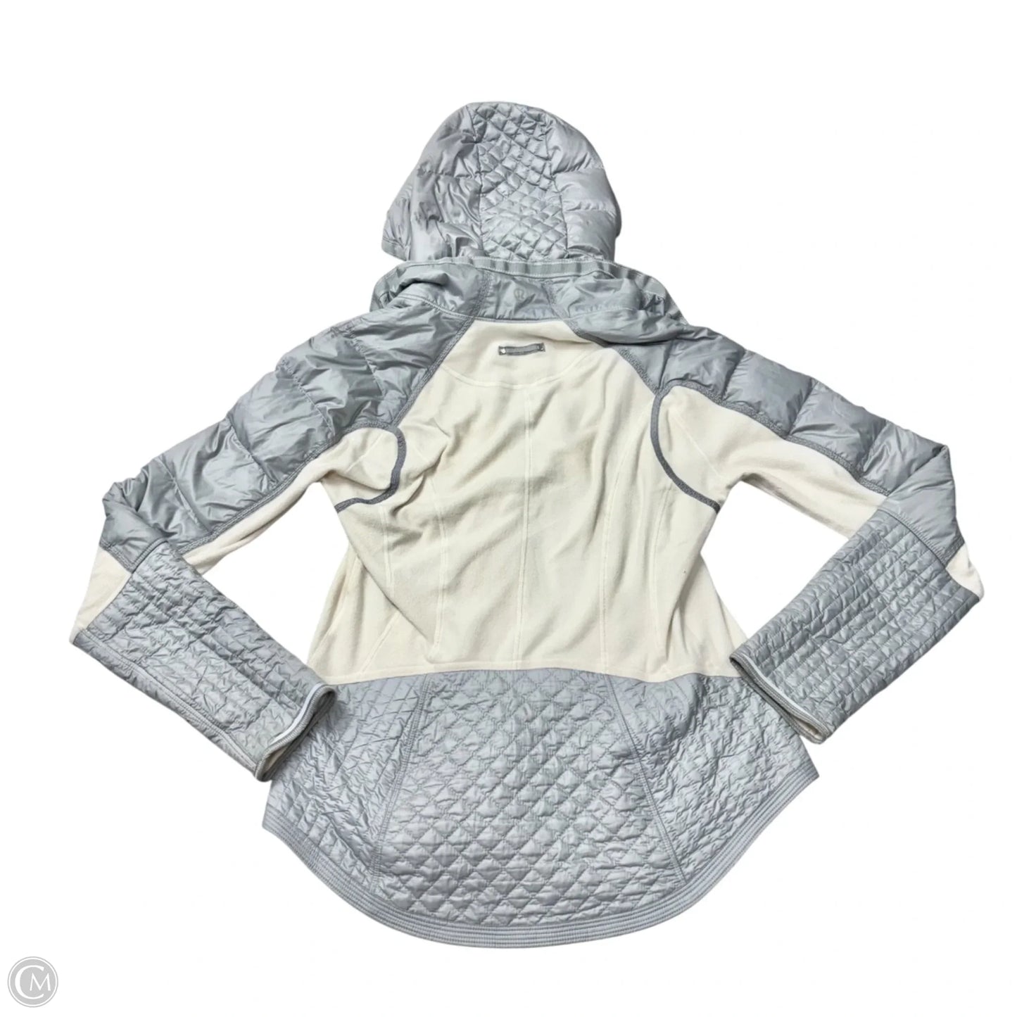 Jacket Fleece By Lululemon In Grey, Size: M