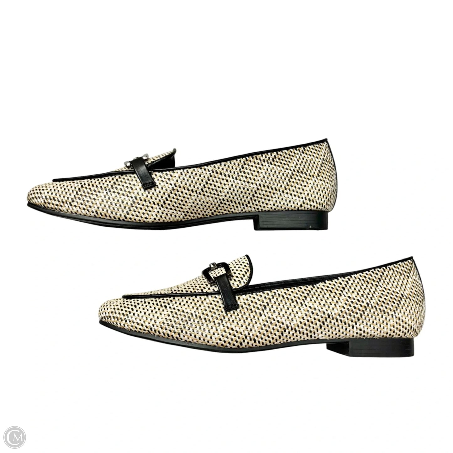 Shoes Flats By Tahari In Black & Cream, Size: 8.5