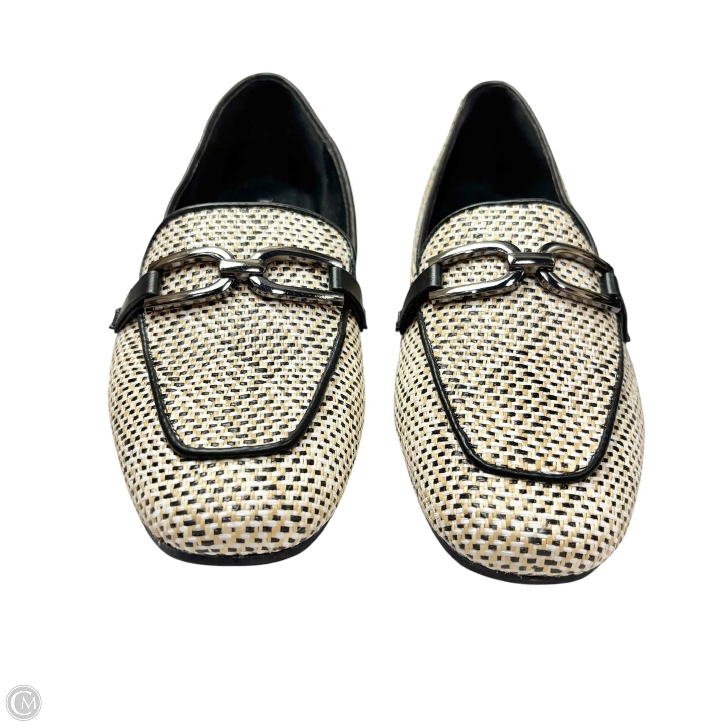 Shoes Flats By Tahari In Black & Cream, Size: 8.5