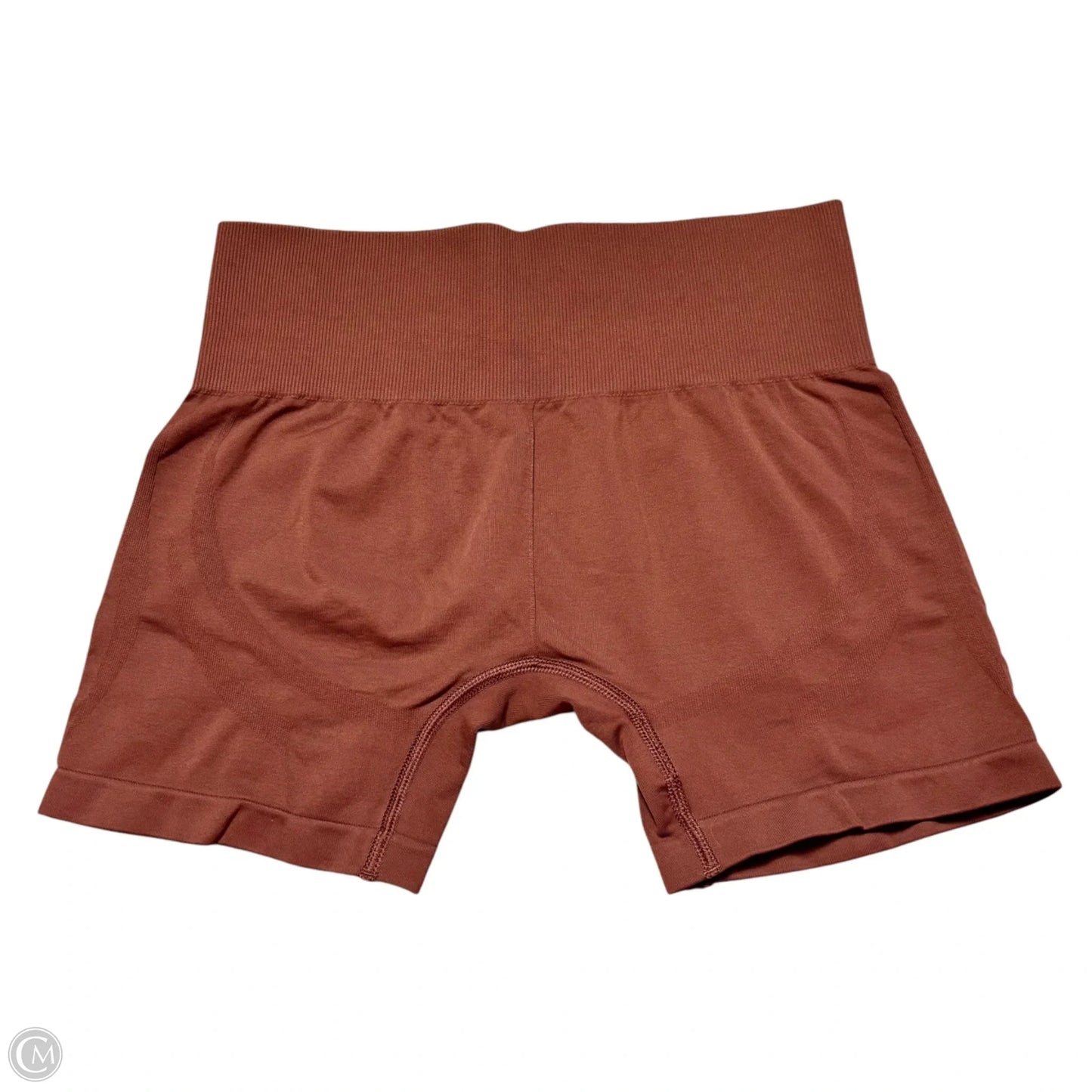 Athletic Shorts By Gym Shark In Brown, Size: M