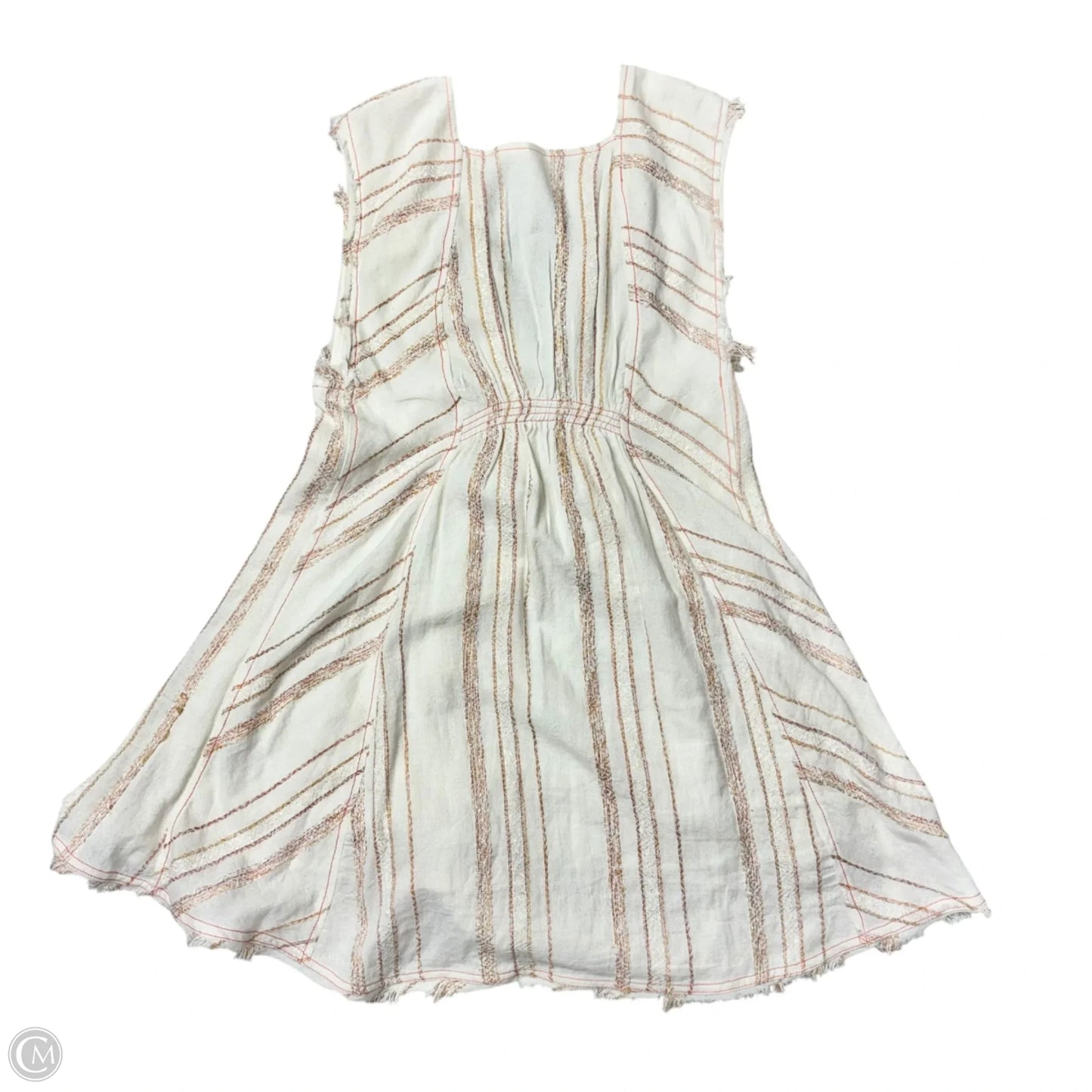 Dress Casual Midi By Free People In Cream, Size: Xs