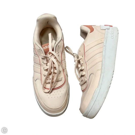 Shoes Athletic By Adidas In Pink, Size: 8