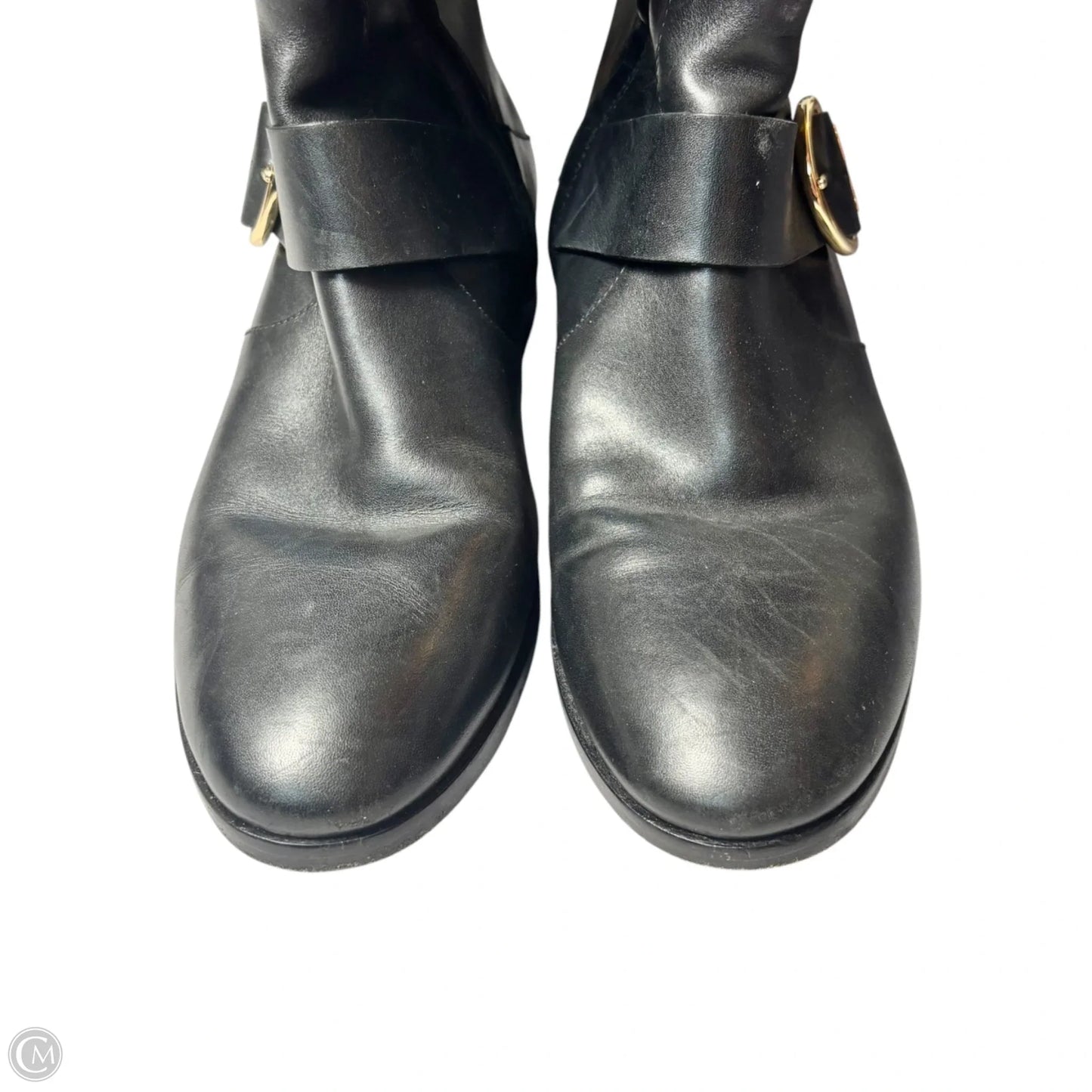 Boots Designer By Tory Burch In Black, Size: 10