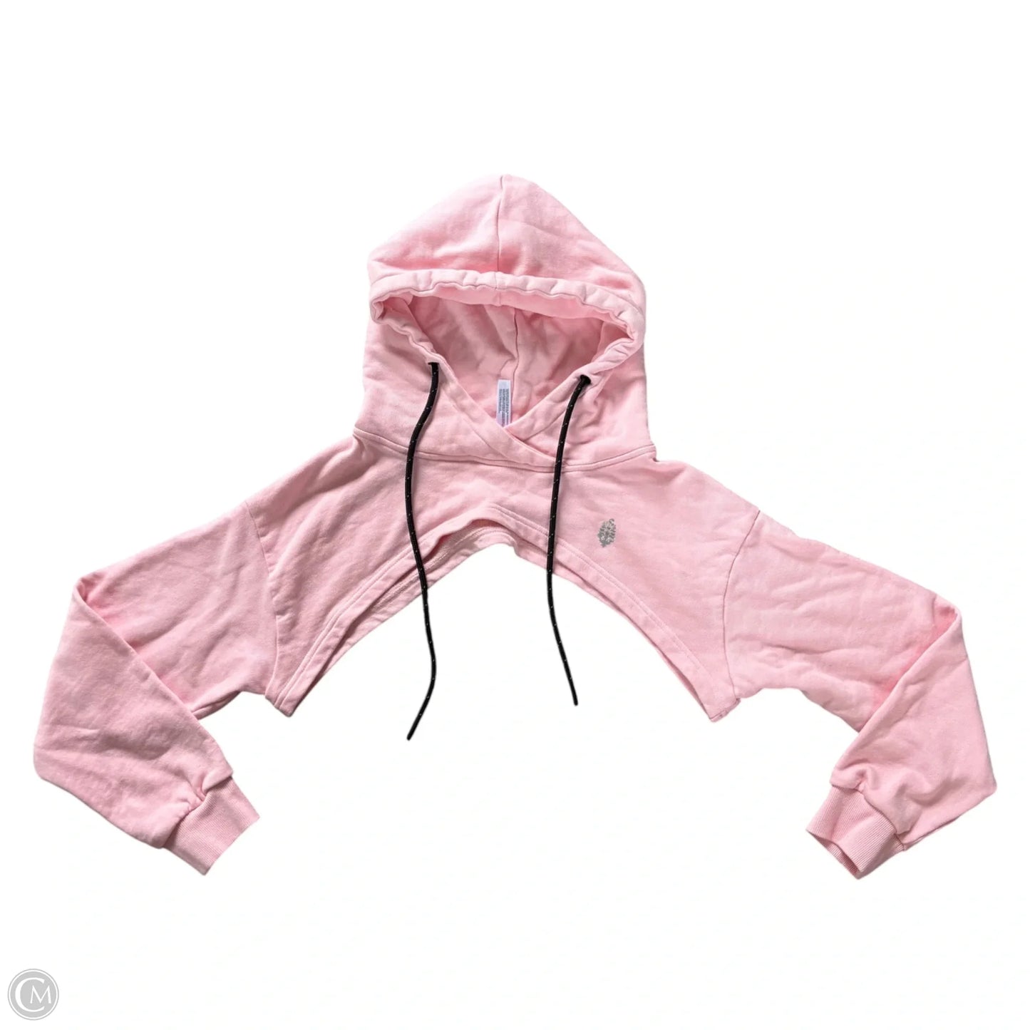 Top Long Sleeve By Free People In Pink, Size: S