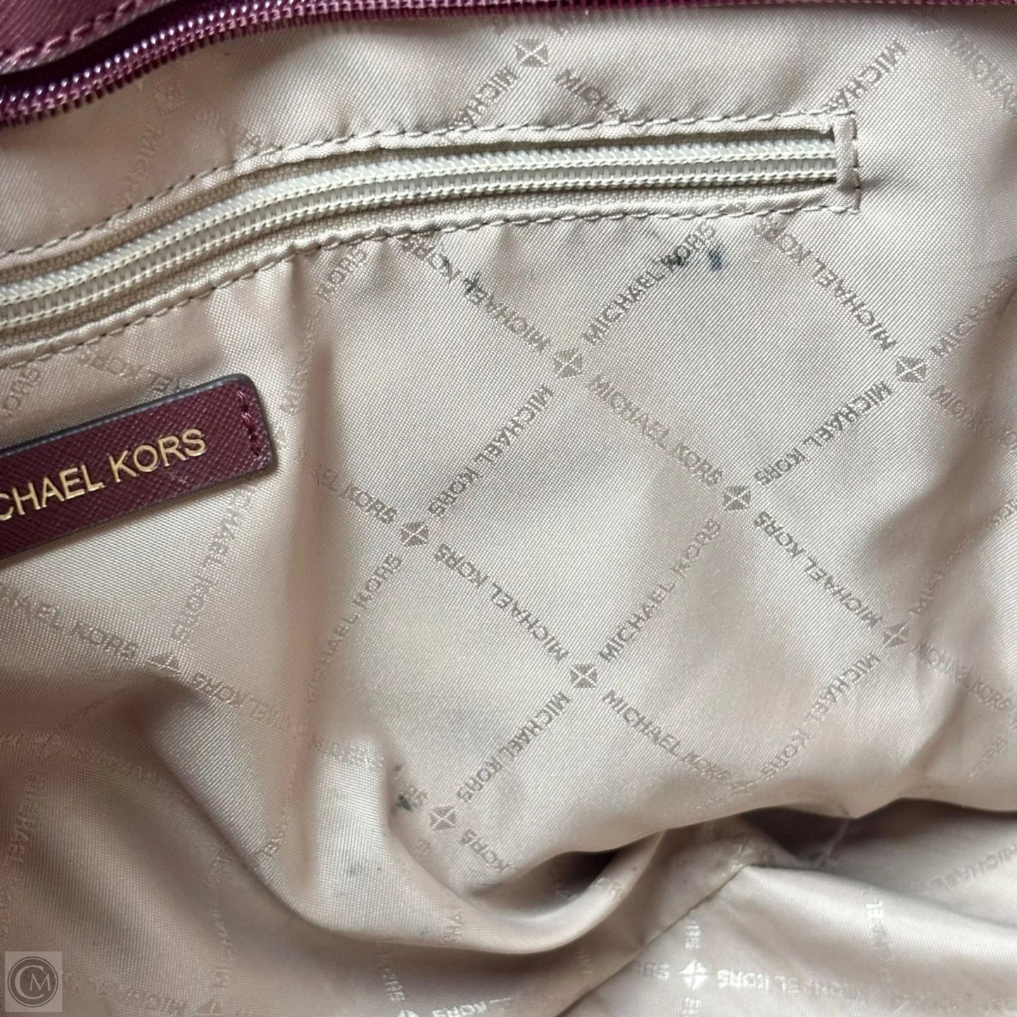 Tote Designer By Michael Kors, Size: Large