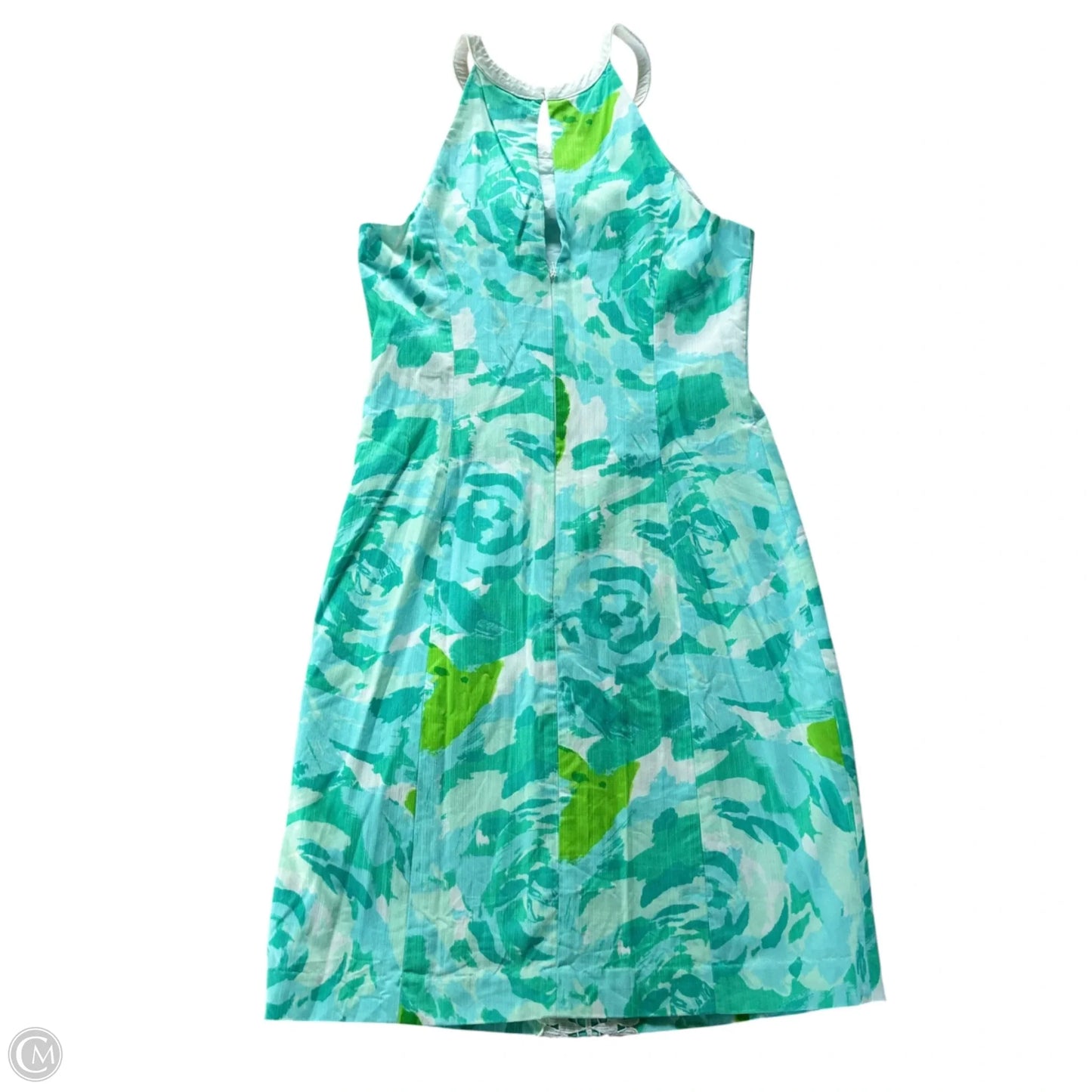 Dress Designer By Lilly Pulitzer In Blue & Green, Size: Xs