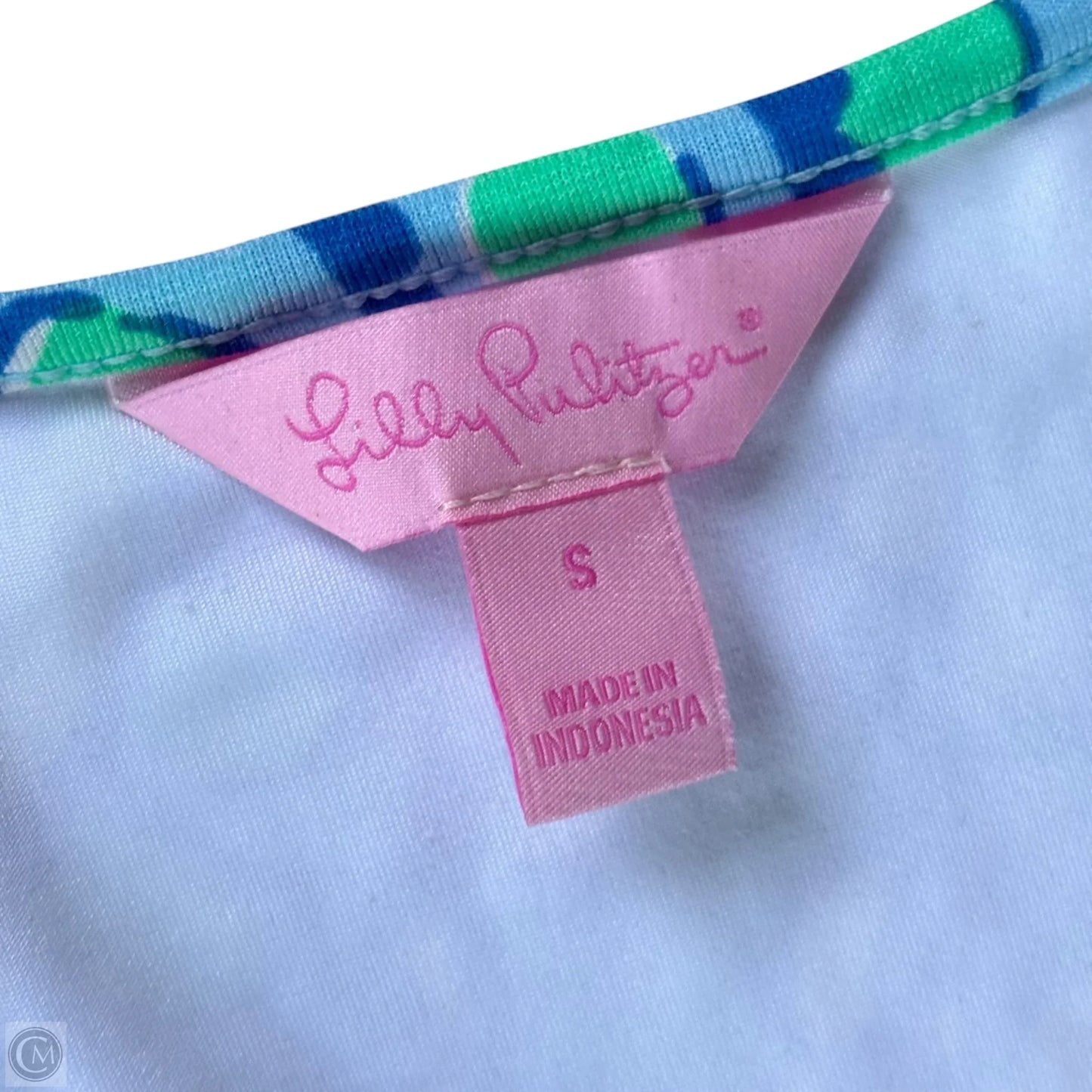 Dress Designer By Lilly Pulitzer In Blue & Pink, Size: S