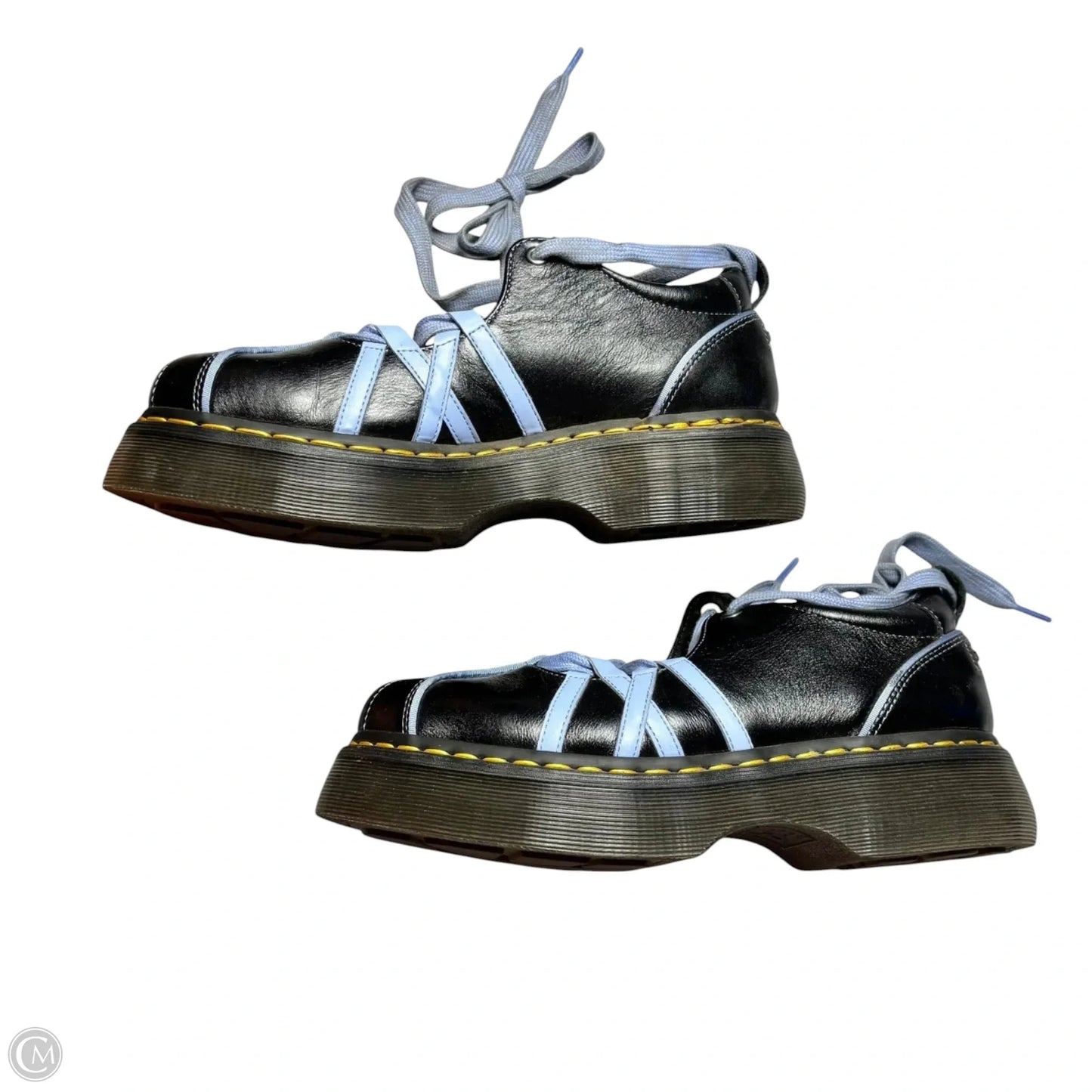 Shoes Flats By Dr Martens In Black, Size: 10