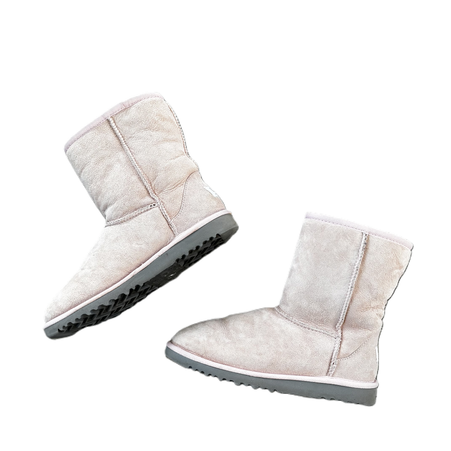 Boots Designer By Ugg In Pink, Size: 5