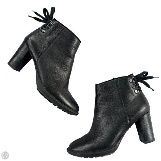 Boots Ankle Heels By Aerosoles In Black, Size: 8.5