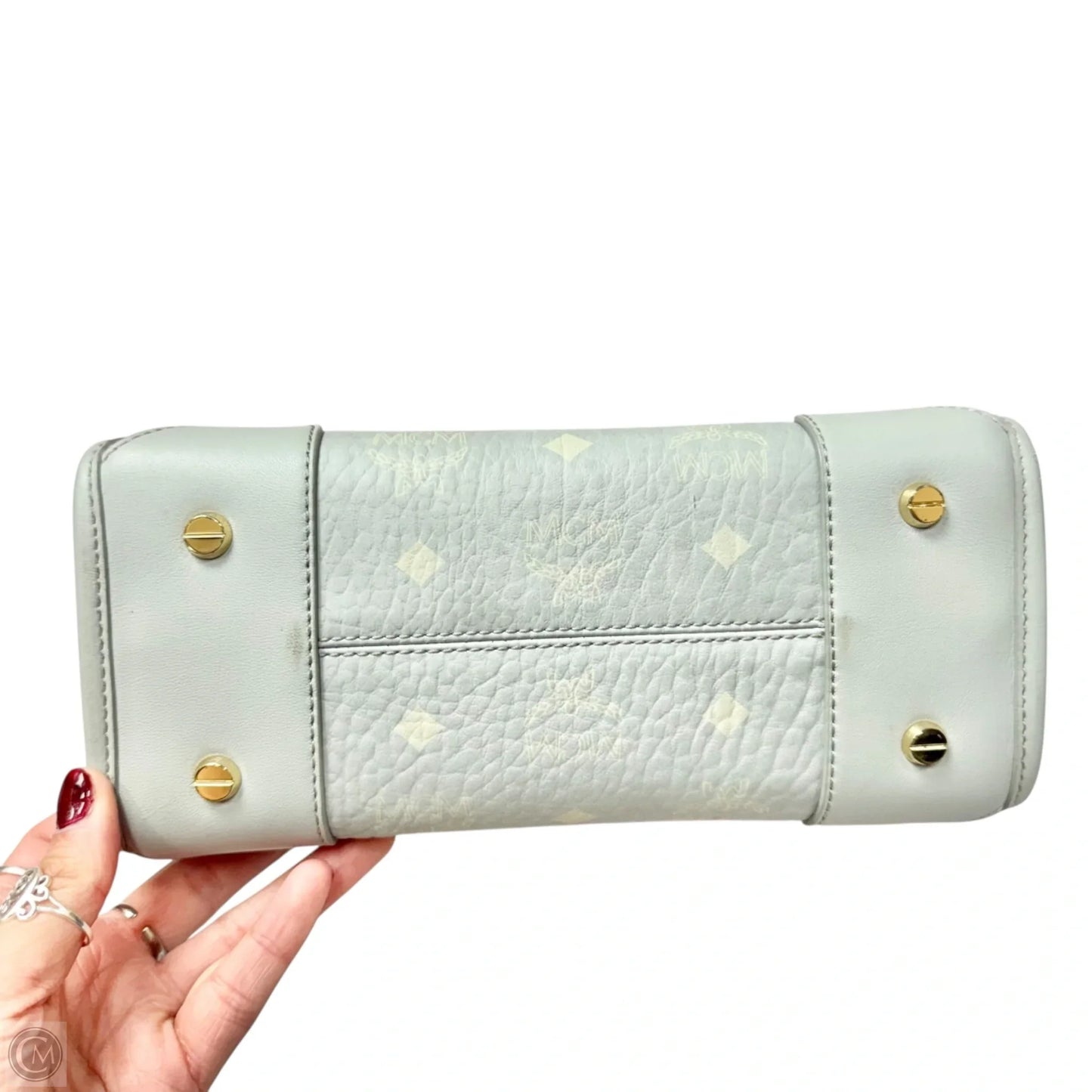 Handbag Luxury Designer By Mcm, Size: Small