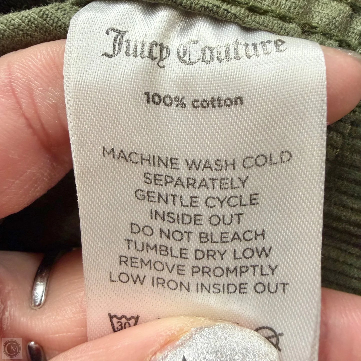 Jacket Other By Juicy Couture In Green, Size: M