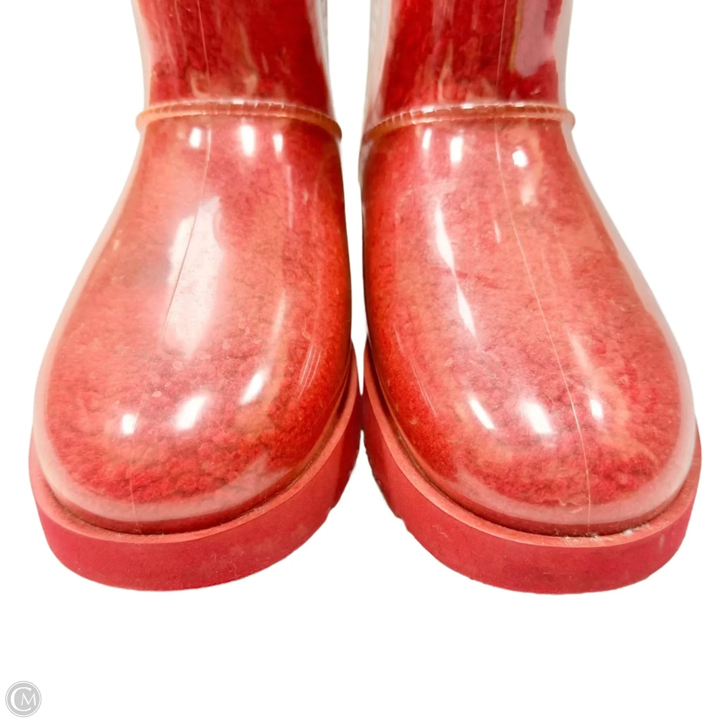 Boots Designer By Ugg In Red, Size: 8
