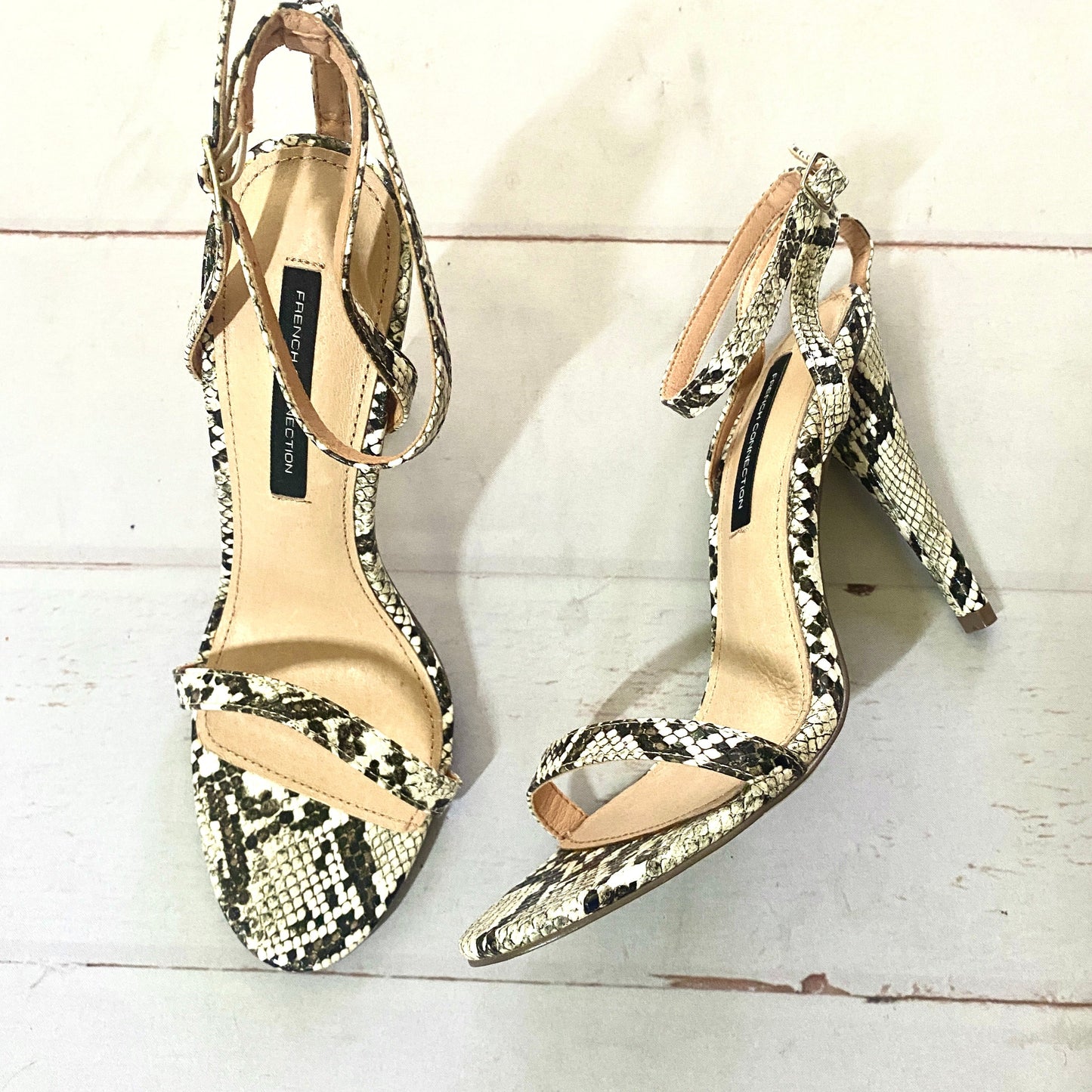 Sandals Heels Stiletto By French Connection  Size: 8