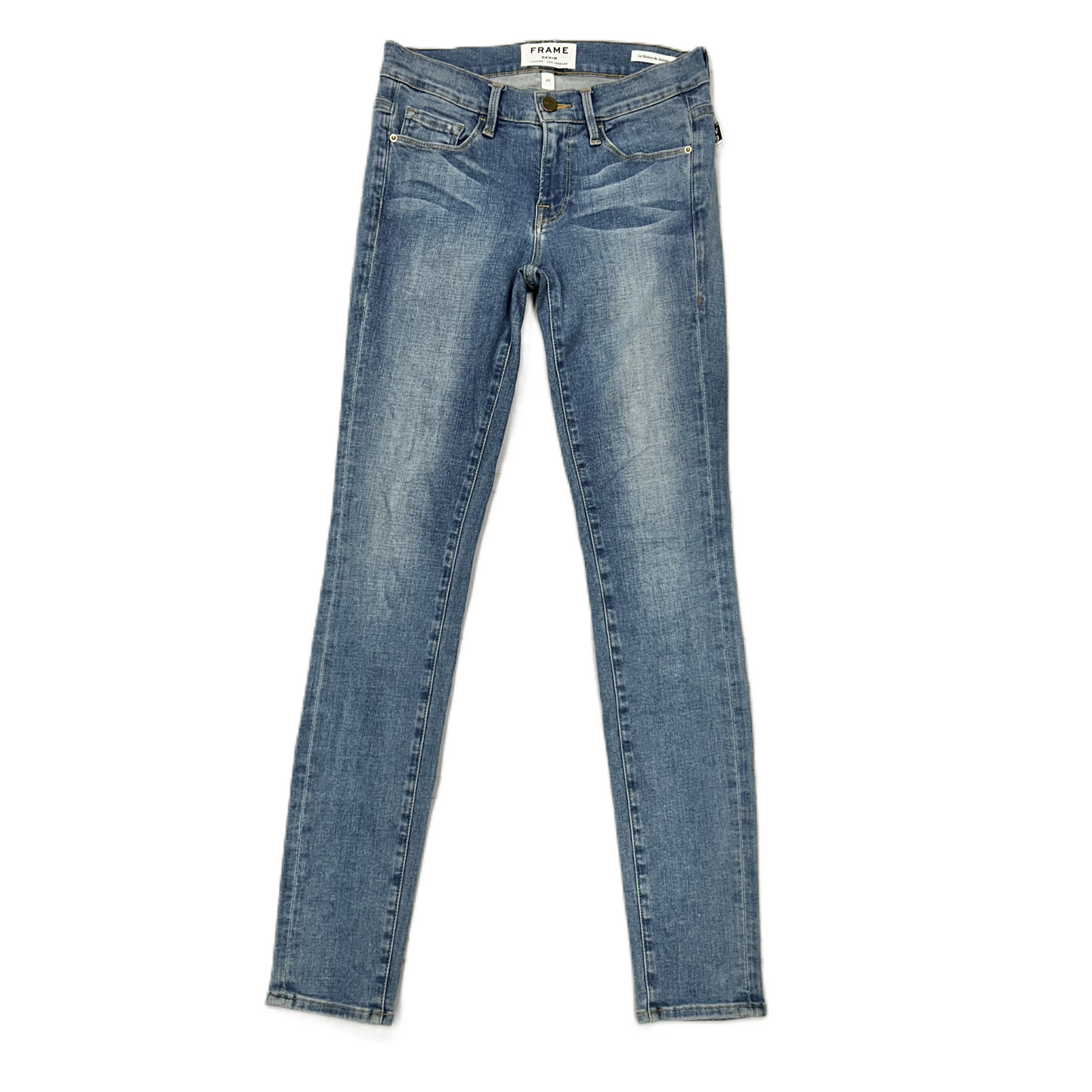 Denim Blue Jeans Designer By Frame, Size: 00
