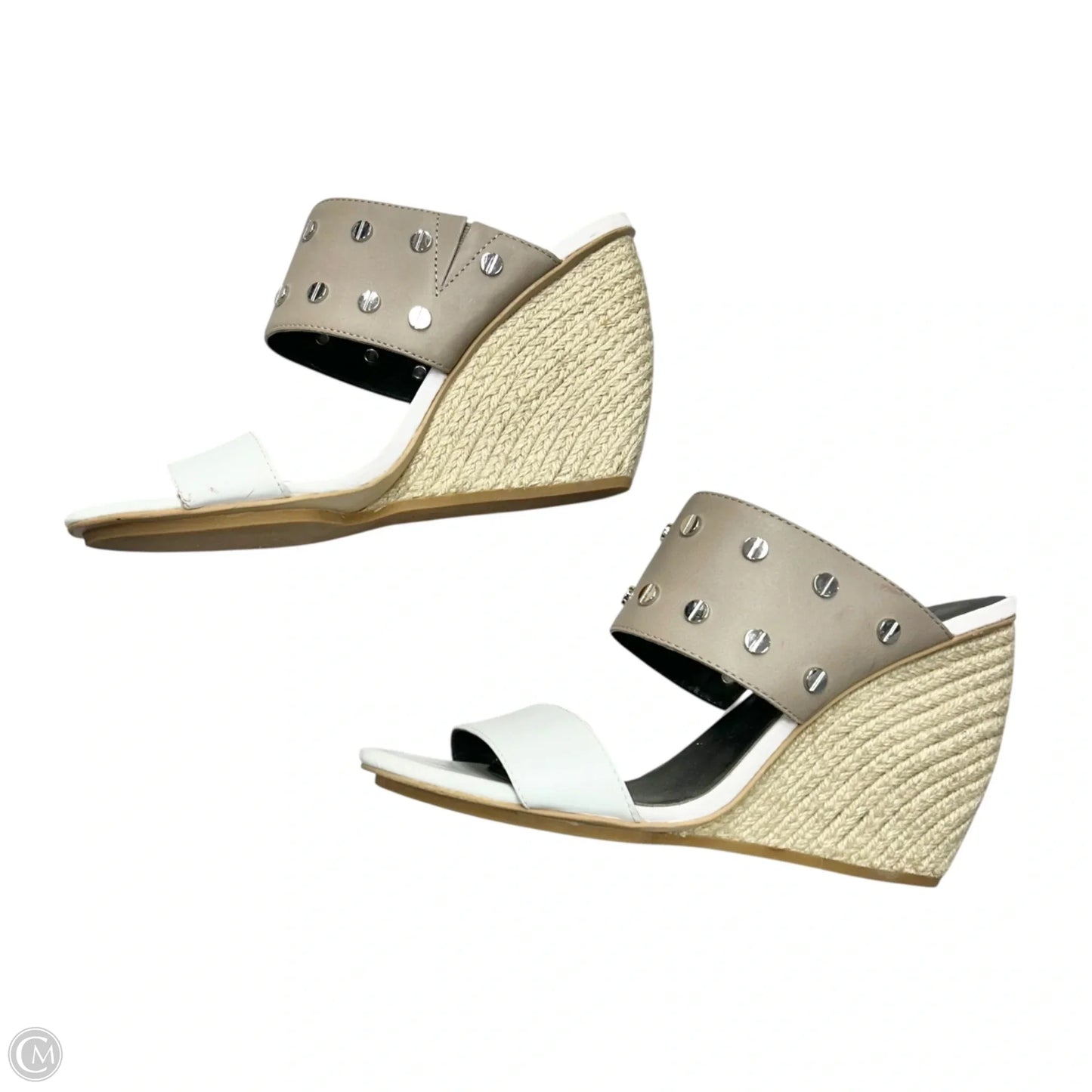 Sandals Heels Wedge By Rebecca Minkoff In White, Size: 9