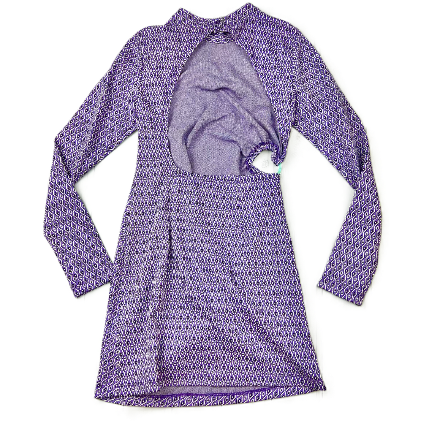 Purple Dress Casual Short By Zara, Size: S