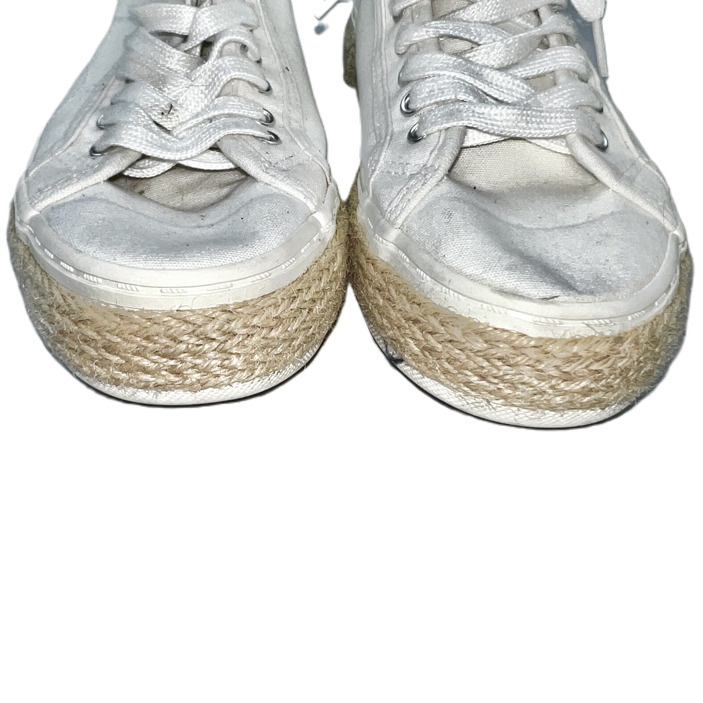 Shoes Sneakers By Madden Girl In White, Size: 8.5