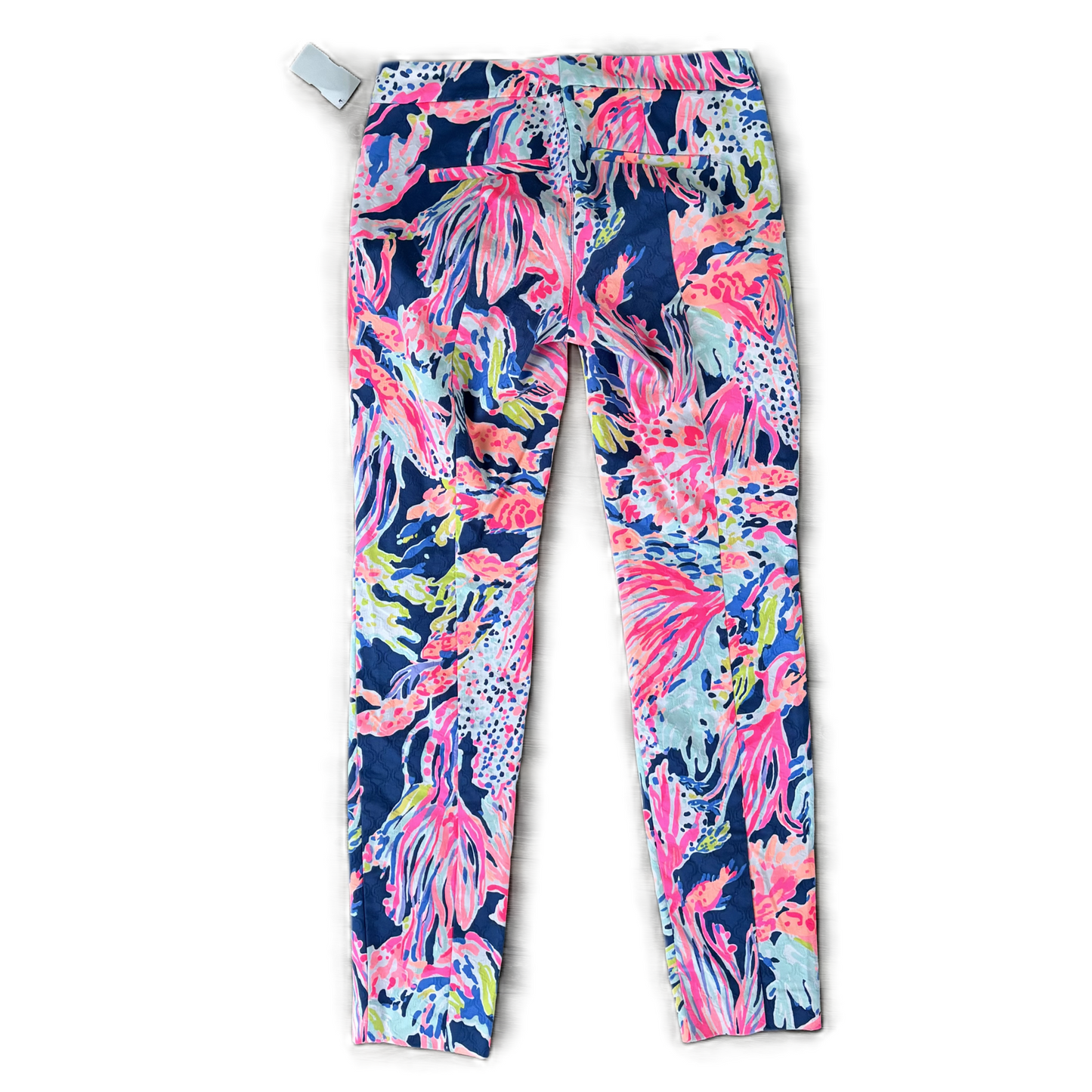 Pants Designer By Lilly Pulitzer In Blue & Pink, Size: 00