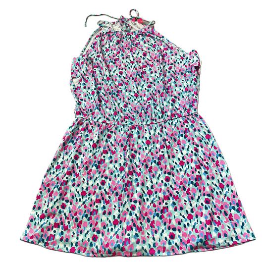 Romper Designer By Lilly Pulitzer In Blue & Pink, Size: L